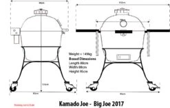 Kamado Joe Big Joe II Keramikgrill -Küchengrill Rabatt 16052 Kamado Big Joe Diagram 2017