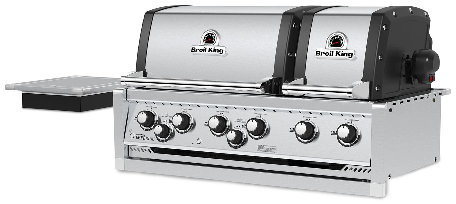 Broil King Imperial 690XL PRO Einbaugrill Mit Drehspieß + Seitenbrenner - Modell 2023 6 Broil King Imperial 690XL PRO Einbaugrill Mit Drehspieß + Seitenbrenner - Modell 2023 – Bild 4