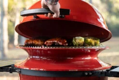 Kamado Joe Holzkohle Kugelgrill Kettle Joe -Küchengrill Rabatt 22252 kamado joe kettle joe deckel halbg 19 1615364447