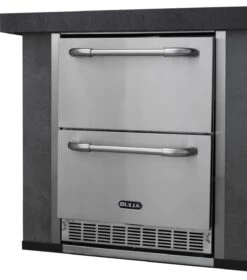 BULL Premium Outdoor Schubladen-Kühlschrank Mit LED Kontrollpanel, IPX4 Spritzwassergeschützt -Küchengrill Rabatt 22280 Bull EInbau Schubladen Kuehlschran 8 1613487090