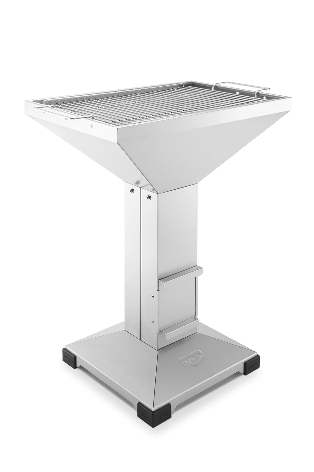 Thüros Holzkohlegrill T4 / Edelstahl Säulengrill 40x60 Cm Inkl. Windansteckblech Und Kohleschacht 3 Thüros Holzkohlegrill T4 / Edelstahl Säulengrill 40x60 Cm Inkl. Windansteckblech Und Kohleschacht