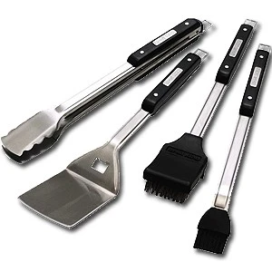 Broil King Grillbesteck 4-tlg. 3 Broil King Grillbesteck 4-tlg.