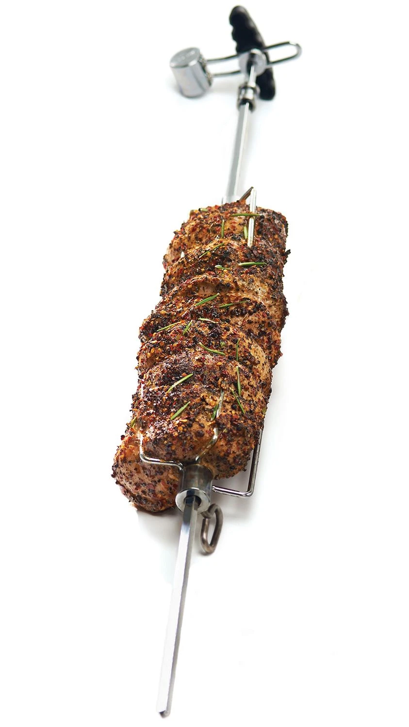 Broil King Drehspießset Mit Elektromotor 3 Broil King Drehspießset Mit Elektromotor