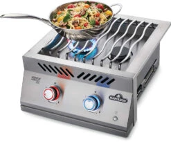 Napoleon 700-Series Einbau Doppel Seitenbrenner BIB18 Mit Safety Glow™ - Modell 2023 -Küchengrill Rabatt BIB18RT Napoleon Einbau Seitenbrenner Wok