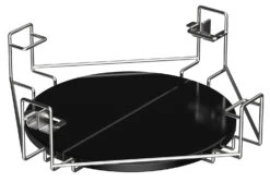 The Bastard Keramikgrill Urban Large - Solo - Schwarz Matt - Modell 2023 -Küchengrill Rabatt Bastard Large Grillrostsystem BB840