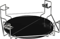 The Bastard Keramikgrill Classic Medium - Complete - Schwarz Glänzend - Modell 2023 -Küchengrill Rabatt Bastard Multilevel Cooking System Hitzeschild 3