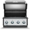 Broil King Baron 420 Einbaugrill - Modell 2023 -Küchengrill Rabatt Broil King Baron 420 Einbau Gasgrill Deckel offen