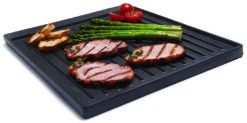 Broil King Grillplatte / Gussplatte Signet -Küchengrill Rabatt Broil King Grillplatte Gusseisen Signet 11221 propped 02