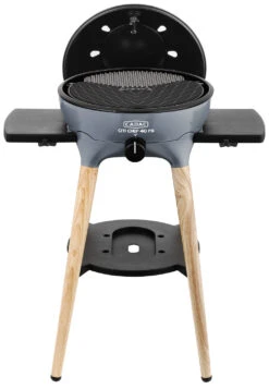 CADAC Gasgrill Citi Chef 40 FS BBQ / Dome Steel Grey, 30 Mbar -Küchengrill Rabatt CADAC Citi Chef 40 FS Steel Grey Deckel offen 1