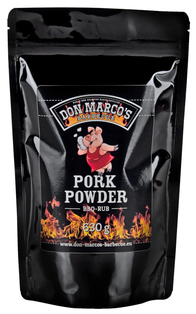 Don Marco`s Dry Rub Pork Powder 630g Beutel 3 Don Marco`s Dry Rub Pork Powder 630g Beutel