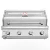Grillfürst G401G 4-Brenner Einbaugrill - Eintracht Frankfurt Edition - Gusseisenroste -Küchengrill Rabatt Eintracht Grill Einbaugrill G401G Frankfurt