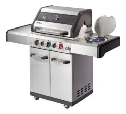 Enders Gasgrill Kansas II Pro 3 SIK Turbo -Küchengrill Rabatt Enders Gasgrill Kansas II Pro 3 SIK Turbo 8713 Seitenkocher