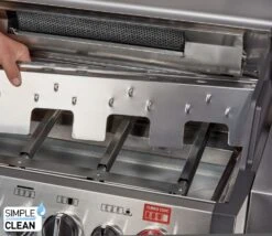 Enders Gasgrill Monroe Pro 3 SIK Turbo -Küchengrill Rabatt Enders Gasgrill Monroe Pro 3 SIK Turbo leichte Reinigung