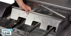 Enders Gasgrill Monroe Pro X 3 S Turbo -Küchengrill Rabatt Enders Gasgrill Monroe ProX 3 S Turbo leichte Reinigung