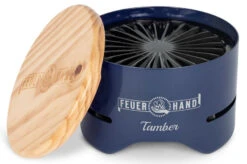 Feuerhand Tischgrill Tamber Blau