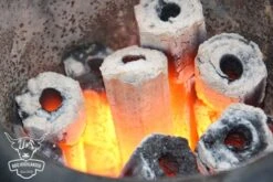 Greek Fire Holzkohlebriketts 10kg -Küchengrill Rabatt Greek Fire bei durchgluehen 2