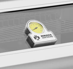 Grillfürst G401G Borussia Dortmund Edition 4-Brenner Edelstahl - Einbaugrill Mit Gusseisen Rosten -Küchengrill Rabatt Grillfuerst BVB Logo Deckel Edelstahl 2