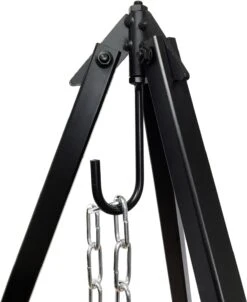 Grillfürst Schwenkgrill Set Aus Dreibein Und Grillrost / Höhenverstellbar, Inkl. Kette Und Haken