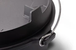 Grillfürst Dutch Oven BBQ Edition DO28 - XXL Dutch Oven -Küchengrill Rabatt Grillfuerst Dutch Oven DO28 Deckelgriff