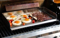 Grillfürst XL Edelstahl Plancha / Grillplatte / Teppanyaki Pfanne - 50 X 28 Cm -Küchengrill Rabatt Grillfuerst Edelstahl Plancha XL Eier Bacon