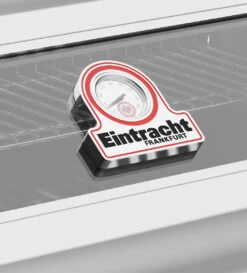 Grillfürst G591G 5-Brenner Einbaugrill - Eintracht Frankfurt Edition - Gusseisenroste -Küchengrill Rabatt Grillfuerst Eintracht Frankfurt Grill Deckelthermometer SS 2