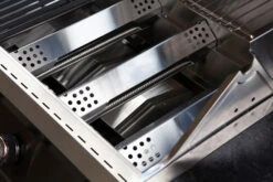 Grillfürst G591G 5-Brenner Einbaugrill - Eintracht Frankfurt Edition - Gusseisenroste -Küchengrill Rabatt Grillfuerst Frankfurt Grill Flammenschutzbleche 1