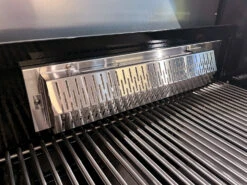 Grillfürst G490E 4-Brenner Einbaugrill - Black Edition - Mit Heckbrenner Und Edelstahl Rosten -Küchengrill Rabatt Grillfuerst G490E Einbaugrill Infrarot Heckbrenner Keramik Schutz