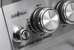 Grillfürst G521E Smart Grill - Mit Automatischer Temperatursteuerung, Hochtemperaturbrenner, Heckbrenner Und Edelstahl Rosten -Küchengrill Rabatt Grillfuerst G521E Smart Grill Bedienblende 1