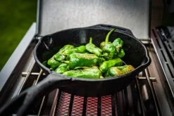 Grillfürst G520G 5-Brenner Gasgrill - Eintracht Frankfurt Edition - Gusseisenroste - X-DEAL Inkl. Zubehörpaket -Küchengrill Rabatt Grillfuerst Gasgrill 520E Pimentos de Padron