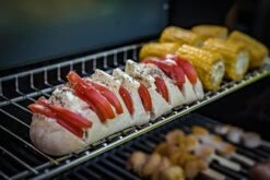 Grillfürst G490E 4-Brenner Einbaugrill - Black Edition - Mit Heckbrenner Und Edelstahl Rosten -Küchengrill Rabatt Grillfuerst Gasgrill G490E Warmhalterost