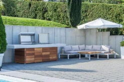 Grillfürst Outdoor Küche Mit Beton-Arbeitsplatte Und HPL-Unterschrank - Mit Edler Holzverkleidung (300 Cm X 80 Cm) - Mit Einbaugrill Und Planchagrill 10 Grillfürst Outdoor Küche Mit Beton-Arbeitsplatte Und HPL-Unterschrank - Mit Edler Holzverkleidung (300 Cm X 80 Cm) - Mit Einbaugrill Und Planchagrill -Küchengrill Rabatt Grillfuerst Outdoorkueche Beton Kuecheninsel Unterschraenke 4 1645801078