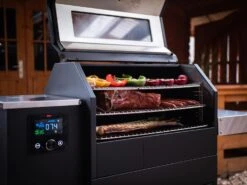 Grillfürst Pelletgrill / Pelletsmoker S280 -Küchengrill Rabatt Grillfuerst Pelletgrill Pelletsmoker 3 Grillroste
