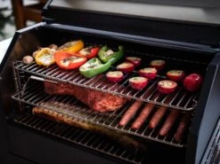 Grillfürst Pelletgrill / Pelletsmoker S280 -Küchengrill Rabatt Grillfuerst Pelletgrill smoken Fleisch Gemuese Beilagen
