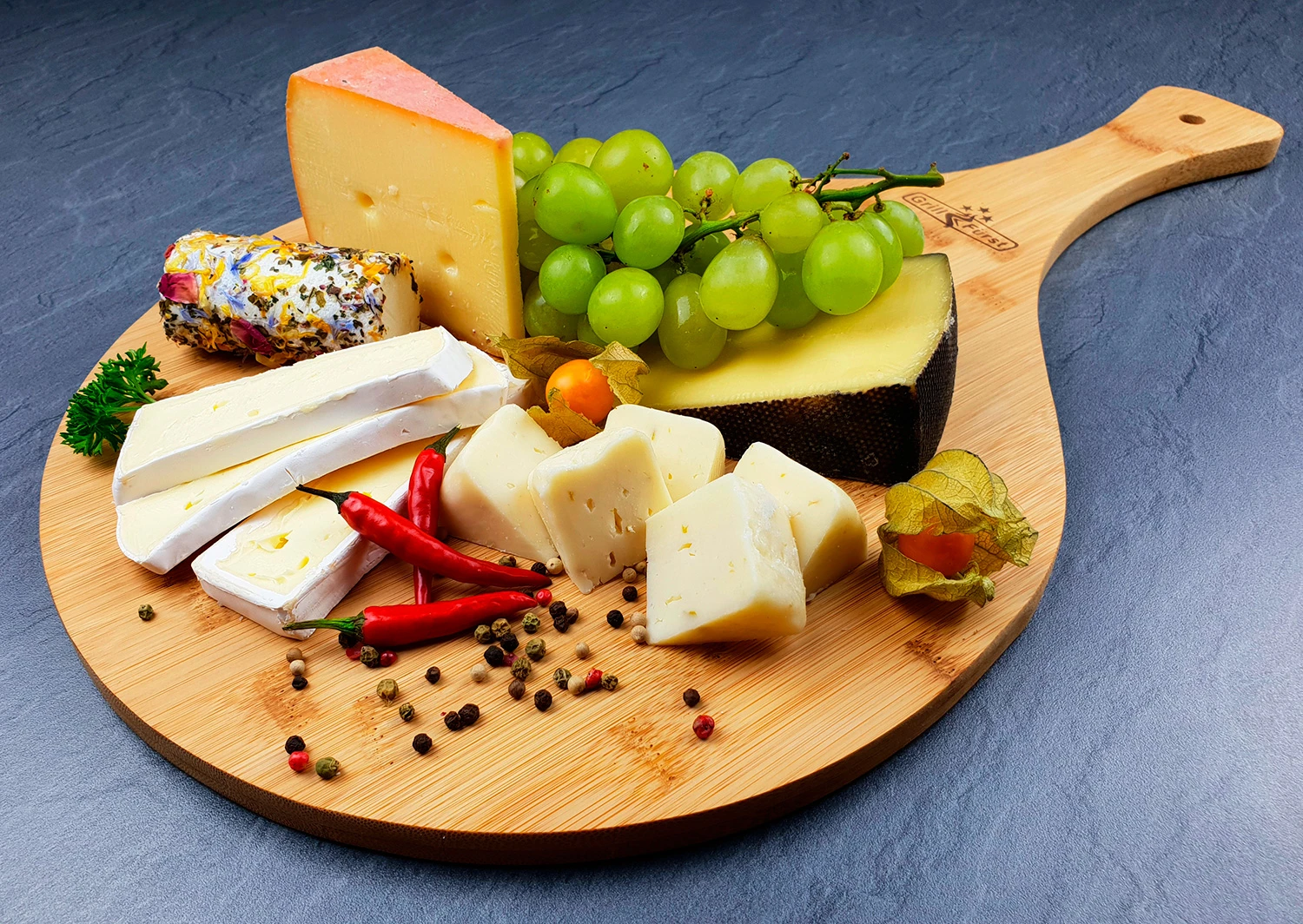 Grillfürst Pizzabrett Bambusholz 9 Grillfürst Pizzabrett Bambusholz – Bild 7