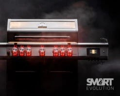 Grillfürst G521E Smart Grill - Mit Automatischer Temperatursteuerung, Hochtemperaturbrenner, Heckbrenner Und Edelstahl Rosten -Küchengrill Rabatt Grillfuerst Smart Evolution Gasgrill G521E