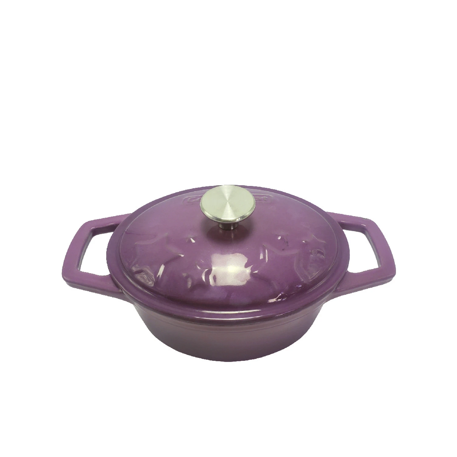 Grillfürst Dutch Oven Sternentöpfchen / Gusseisen Bräter - Emailliert - S - Lila 3 Grillfürst Dutch Oven Sternentöpfchen / Gusseisen Bräter - Emailliert - S - Lila