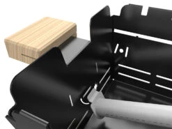 Knister Gasgrill - Ausziehbarer Kompaktgrill -Küchengrill Rabatt Knister Gasgrill Brenner einsetzen