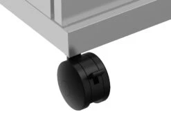 Grillfürst G521E 5-Brenner Edelstahl-Gasgrill - 1. FC Köln Edition - Edelstahlroste -Küchengrill Rabatt Koeln Grill G521 Edelstahlgrill Rollen