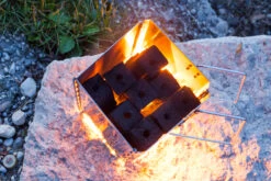 McBrikett Klappkamin / Zusammenklappbarer Anzündkamin -Küchengrill Rabatt Mc Brikett Klapp Kamin 5