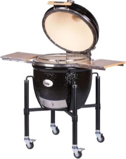 Monolith Grill LeCHEF BBQ GURU - PRO-Serie 2.0 Schwarz - MIT Gestell Und Seitentischen - Inkl. UltraQ Controller Set -Küchengrill Rabatt Monolith Keramik Grill BBQ Guru Le Chef PRO Serie 2 0 129030 4 1688034703