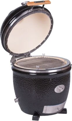 Monolith Grill CLASSIC PRO-Serie 2.0 Schwarz - OHNE Gestell Und Seitentische -Küchengrill Rabatt Monolith Keramik Grill Classic PRO Serie 2 0 121002 black 13