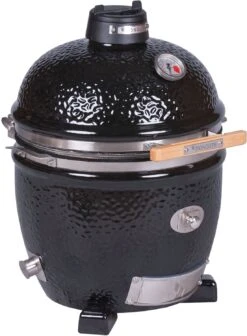 Monolith Grill Junior PRO Serie 2.0 Schwarz - OHNE Gestell -Küchengrill Rabatt Monolith Keramik Grill Junior PRO Serie 2 0 121022 black 11