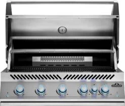 Napoleon 700-Series 38" BIG38 Edelstahl Einbaugrill Inkl. Drehspieß - Modell 2023 -Küchengrill Rabatt Napoleon Einbaugrill 700 Series BIG38 Edelstahl Warmhalterost