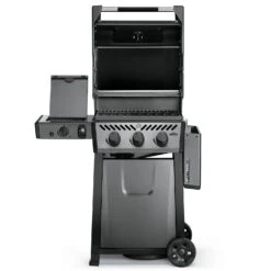 Napoleon Freestyle 365 Gasgrill, Graphit - Mit Sizzle Zone - Modell 2023 - X-DEAL Inkl. Abdeckhaube Und Gussplatte -Küchengrill Rabatt Napoleon Freestyle 365 Gasgrill Sizzle Zone offen 2