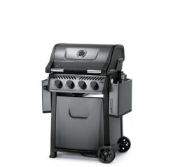 Napoleon Freestyle 425 Gasgrill, Graphit - Modell 2023 -Küchengrill Rabatt Napoleon Freestyle 425 Gasgrill Seiten abgeklappt