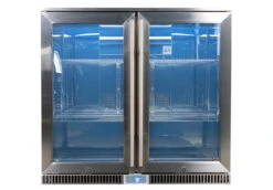 Napoleon Outdoor - Kühlschrank, 210 Liter, 2-türig Mit Doppelverglasung Und LED Beleuchtung - Wasserdicht Nach IP24 -Küchengrill Rabatt Napoleon Outdoor Kueche Kuehlschrank leer beleuchtet