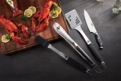 Napoleon 4-teiliges President's Limited Edition Grillbesteck Set -Küchengrill Rabatt Napoleon grillbesteck 4 teilig 70037