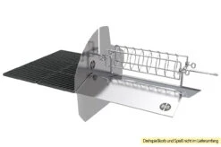 Outdoorchef Dualchef S 425 G Edelstahl Gasgrill Mit Seitenkocher -Küchengrill Rabatt Outdoorchef Dualchef Heat Diffuser Drehspiess 1
