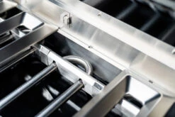 Outdoorchef Dualchef S 425 G Edelstahl Gasgrill Mit Seitenkocher -Küchengrill Rabatt Outdoorchef Dualchef S 425 G Brennerwanne 1