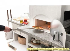 Palazzetti Grillkamin New Zealand 2 Mit Pizzaofen Inkl. Montagematerial -Küchengrill Rabatt Palazzetti New Zealand Backofen Detail